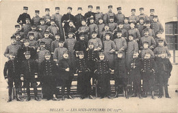 01-BELLEY- LES SOUS OFFICIERS DU 133 E - Belley