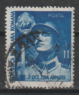 1951,  JOURNEE DE L ARME  Mi No 1291 - Gebruikt