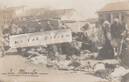 MACEDOINE  - Un Marché    ( Carte Photo  )   Rare - Macedonia Del Nord