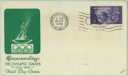 68300 - GB Great Britain  - POSTAL HISTORY - FDC COVER: 1948 Olympic Games - Sommer 1948: London