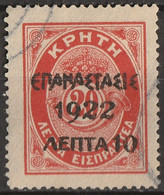 Grecia 1923 Segnatasse Del 1901-- N. 313  Catalogo Unificato Usato - Gebruikt