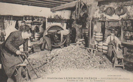 FOUGEROLLES (Haute-Saône) - Distilleries Lemercier Frères. La Tonnellerie. Edition Bergeret. Non écrite. Bon état. - Other Municipalities
