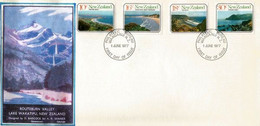 Paysages Se Nouvelle-Zélande. FDC  Wanganui 1977 - Storia Postale