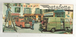 Publicité , Régie Nationale RENAULT , ESTAFETTE,  Illustrations , 6 Pages , 6 Scans, Frais Fr 1.95 E - Advertising