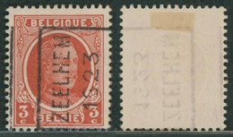 Houyoux - N°192 Préo "Zeelhem 1923" (3 Droit) Position A Incomplet. Rare (n°3172) - Roller Precancels 1920-29