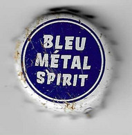B 450 - CAPSULE DE BIERE -  BLEU MÉTAL SPIRIT , Brasserie La Rouget De Lisle - Bletterans (39) - Beer