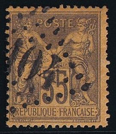 France N°93 - Oblitéré GC - B/TB - 1876-1898 Sage (Type II)