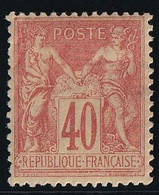 France N°94 - Neuf * Avec Charnière - TB - 1876-1898 Sage (Type II)
