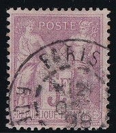 France N°95a - Oblitéré - TB - 1876-1898 Sage (Type II)