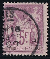 France N°95a - Oblitéré - TB - 1876-1898 Sage (Type II)