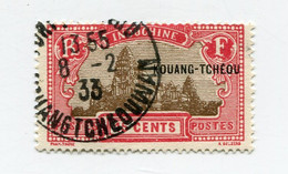 KOUANG-TCHEOU N°90 AVEC OBLITERATION FORT BAYARD 8-2-33 KOUANGTCHEOUWAN - Gebraucht