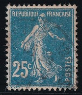 France N°140 - Variété Traits Parasites - Oblitéré - TB - 1906-38 Sower - Cameo