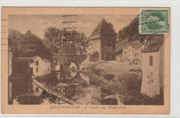 LUXEMBOURG  -BELLE CPA SEPIA  L'ALZETTE AU PFAFFENTHAL - Luxemburgo - Ciudad