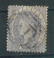 70638 -  ST LUCIA - STAMP : Stanley Gibbons #  17x -  Fine  USED - St.Lucia (...-1978)