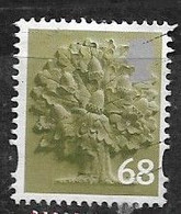 GB 2011 ENGLAND REGIONAL OAK TREE 68p - Angleterre