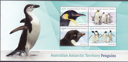 Australian Antarctic Territory 2022 Bloc Feuillet Manchots Neuf ** - Ongebruikt