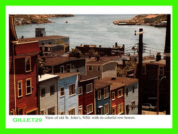 ST JOHN'S, NEWFOUNDLAND - VIEW OF OLD ST JOHN'S, WITH ITS COLORFUL ROW HOUSES -  TURTLE DOVE - - Other & Unclassified