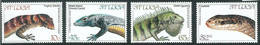 70727 -   ST LUCIA  - STAMPS : LIZERDS 4 Values MNH - Overprinted SPECIMEN - Unclassified