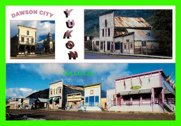DAWSON CITY, YUKON - 4 MULTIVUES - FOCAL POINT OF THE KLONDIKE GOLD RUSH ON 1898 - PUB. BY STUDIO NORTH LTD - - Yukon