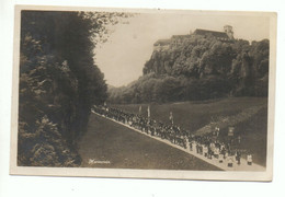 MARIASTEIN Prozession Gel. 1925 N. Luzern Stempel Hotel Jura Mariastein - Metzerlen-Mariastein