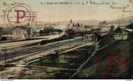 GARE DE TRIEL France Frankreich Francia - Triel Sur Seine