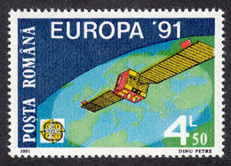 Romania 1991 Europa CEPT Space Satelite Communications Eutelsat I MNH - Ongebruikt