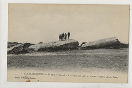 Locmariaquer (56)   : Le Menhir Dit "Le Grand Des Ages" En 1910 (animé) PF. - Locmariaquer
