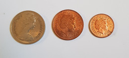 Lot De Pièces De Monnaies De, 10 New Pence, Two Pence  Et  One Penny - 10 Pence & 10 New Pence