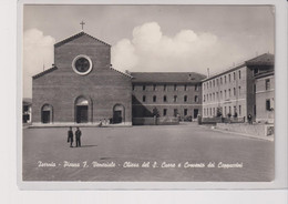 ISERNIA  PIAZZA F. VENEZIALE  CHIESA DEL S. CUORE  E CONVENTO DEI CAPPUCCINI VG - Isernia