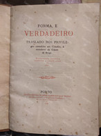Portugal VERDADEIRO TRASLADO DOS PRIVILEGIOS CIDADOES Cidade De Braga. PORTO 1878 - Livres Anciens