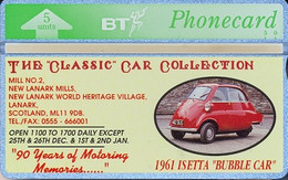 ENGLAND : BTG207 5u Classic Car -1961 Isetta ( Batch: 311D..) MINT - BT Allgemeine