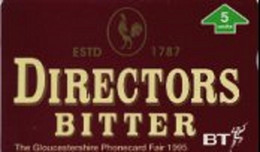 ENGLAND : BTG543 5u DIRECTORS BITTER Beer ( Batch: -) MINT (x) - BT Algemene Uitgaven