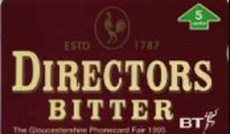 ENGLAND : BTG543 5u DIRECTORS BITTER Beer ( Batch: -) MINT (x) - BT Edición General