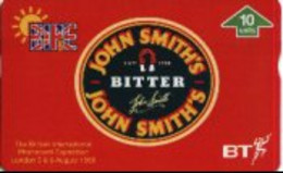 ENGLAND : BTG569 5u JOHN SMITH's (red) Beer ( Batch: -) MINT - BT Edición General