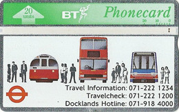 ENGLAND : BTA034 20u London Regional Transport ( Batch: 222E64857) USED - BT Allgemeine