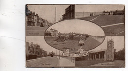 SEATON CAREW THE FRONT THE PARADE FRONT STREET THE GREEN PARISH CHURCH 1918 TBE - Otros & Sin Clasificación