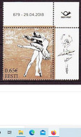 2018. Estonia. Centenary Of The Estonian Ballet. MNH. Mi. Nr. 918 - Estonia
