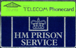 UK_CLOSEDU : CUP001C HM PRISON SERVICE 20 U (large) ( Batch: 950E95474) USED - Prisons