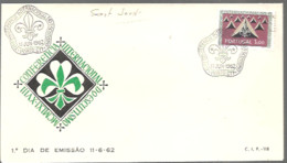POSTMARKET  1962  PORTUGAL - Covers & Documents