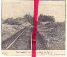 Keerbergen - Tramway , Tramlijn - Orig. Knipsel Coupure Tijdschrift Magazine - 1936 - Unclassified