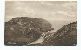 Cornwall     Postcard   Tintagel Posted 1941 Frith's - Falmouth