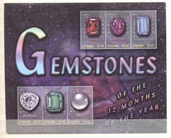 Grenada 2001 Gemstones Block MNH VF - Grenada (1974-...)