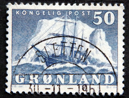 Greenland 1950 MiNr. 34 SLETTEN 30-11-1961 (O) ( Lot D 2228  ) - Oblitérés