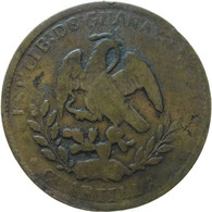 LaZooRo: Mexico 1/4 Real 1856/7 VF - Mexique