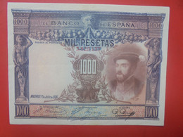 ESPAGNE 1000 PESETAS 1925 Circuler (L.5) - 1000 Peseten