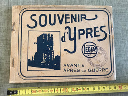 Souvenir D'Ypres. Avant & Après La Guerre Published By Mat, Liege - War 1914-18