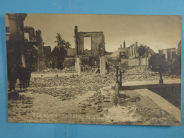 Carte Photo Termonde Tombeau De 2 Civils Et Maison De Mr. Van Roy - Dendermonde