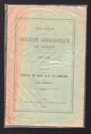 Notes Sur La Feuille De NICE S.O.(société Géologique  De France) 1900 (M4049 - Côte D'Azur