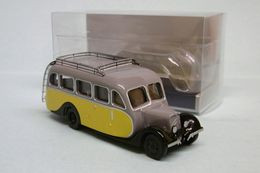 Norev - AUTOCAR CITROEN U23 1947 Jaune Et Gris Neuf HO 1/87 - Véhicules Routiers