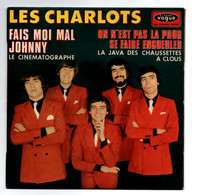 EP 45 TOURS LES CHARLOTS CHANTENT BORIS VIAN FAIS MOI MAL JOHNNY VOGUE EPL 8674 - Andere - Franstalig